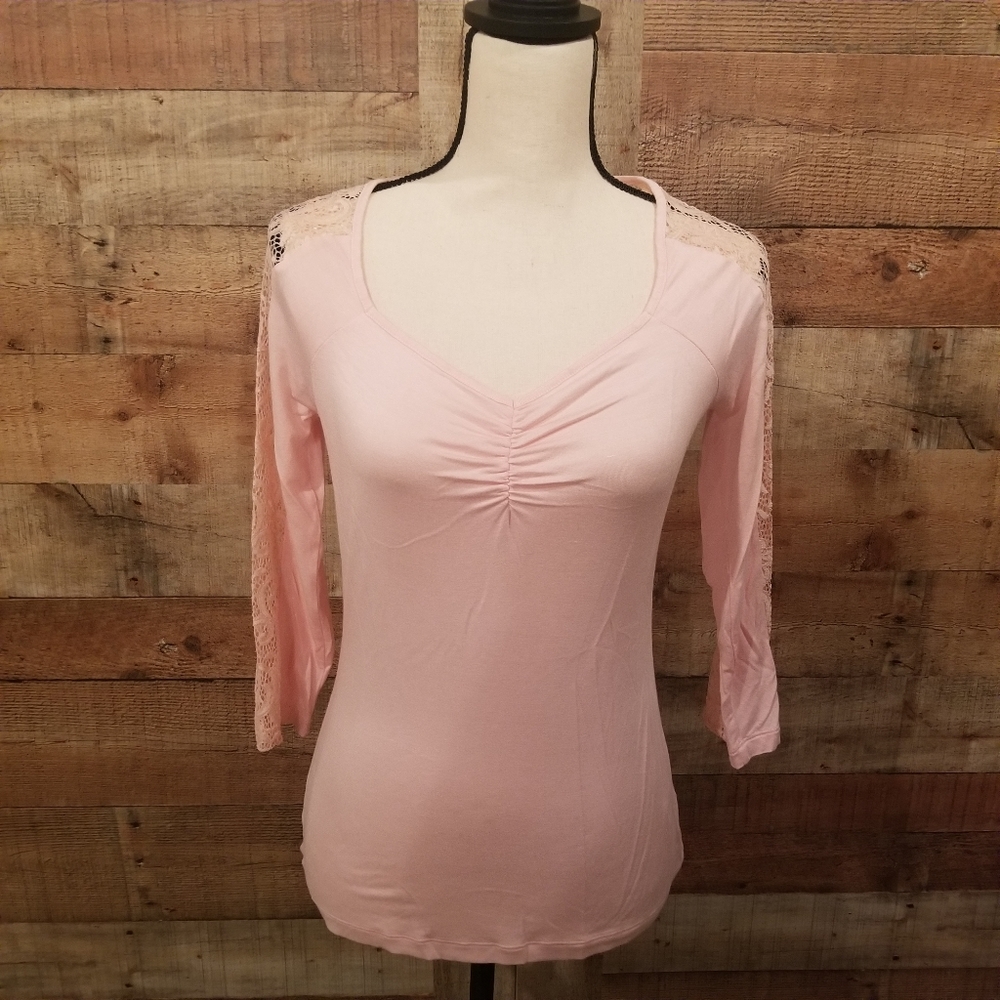 Candies medium light pink top